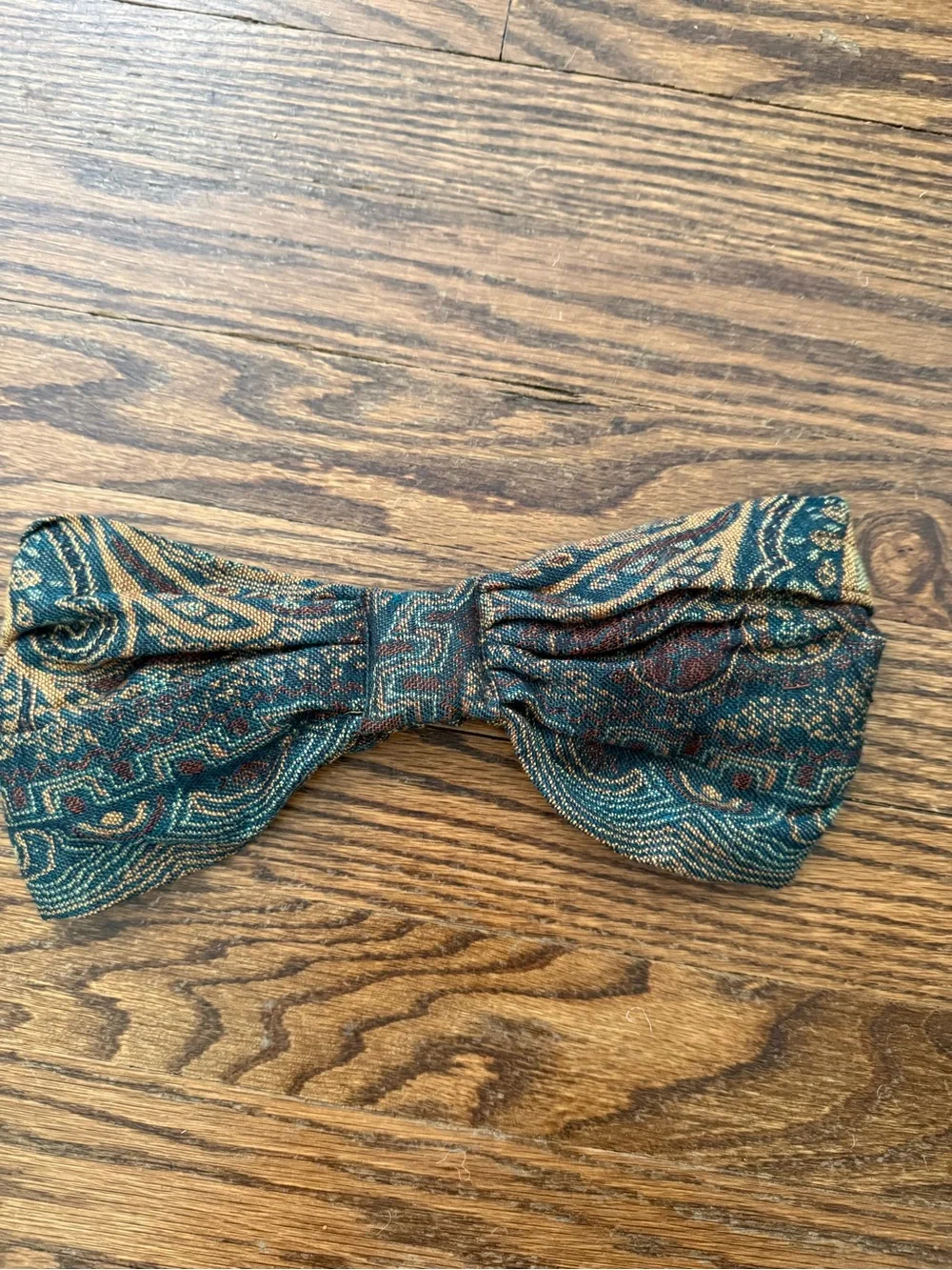 Free People x Curried Myrrh Pashmina Soft Headband in Teal Blue